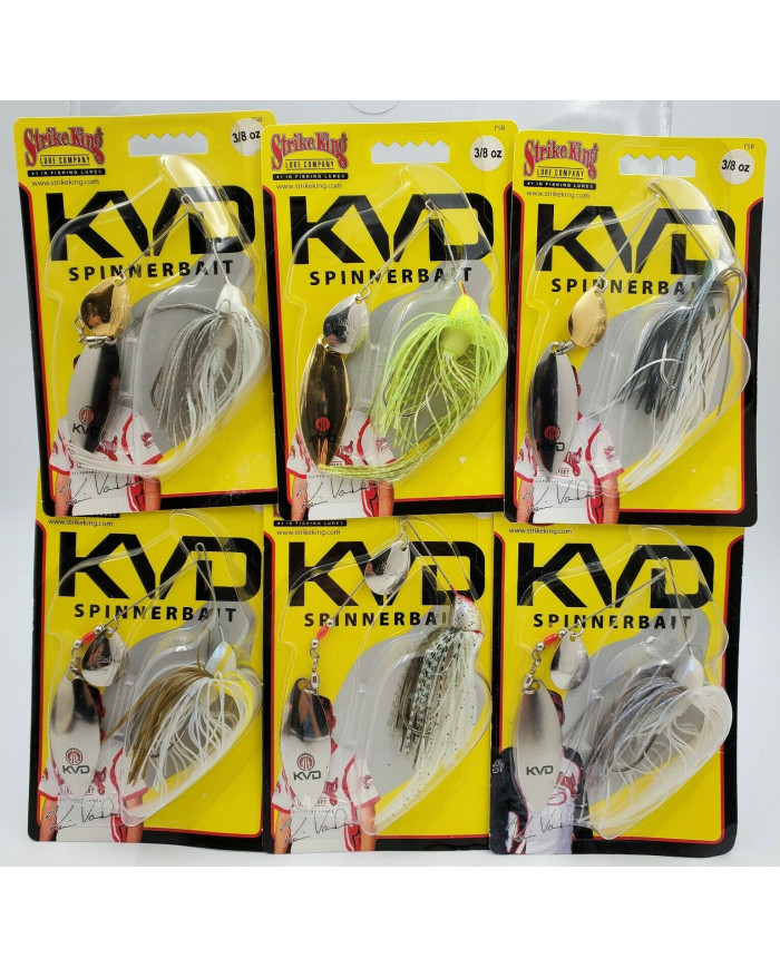 Strike King KVD Spinnerbait – Pro-Designed Power & Proven Performance Strike King KVD Spinnerbait – Pro-Designed Power & Proven Performance