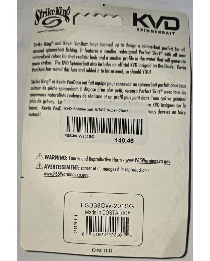 Strike King KVD Spinnerbait – Pro-Designed Power & Proven Performance Strike King KVD Spinnerbait – Pro-Designed Power & Proven Performance