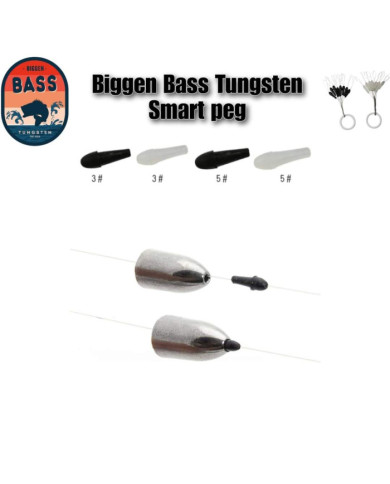 Biggen Bass Smart Pegs – Secure Your Soft Plastics Effectively Biggen Bass Smart Pegs – Secure Your Soft Plastics Effectively