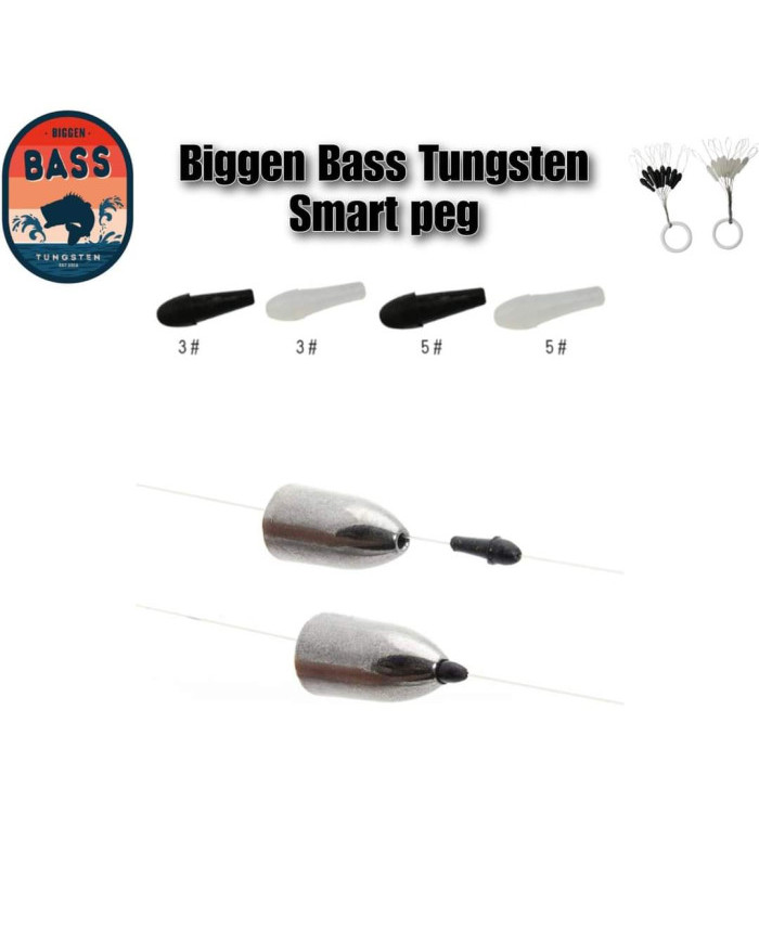 Biggen Bass Smart Pegs – Secure Your Soft Plastics Effectively