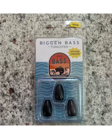 Biggen Bass Tungsten Flipping Weights – Premium Bass Fishing Weights Biggen Bass Tungsten Flipping Weights – Premium Bass Fishing Weights
