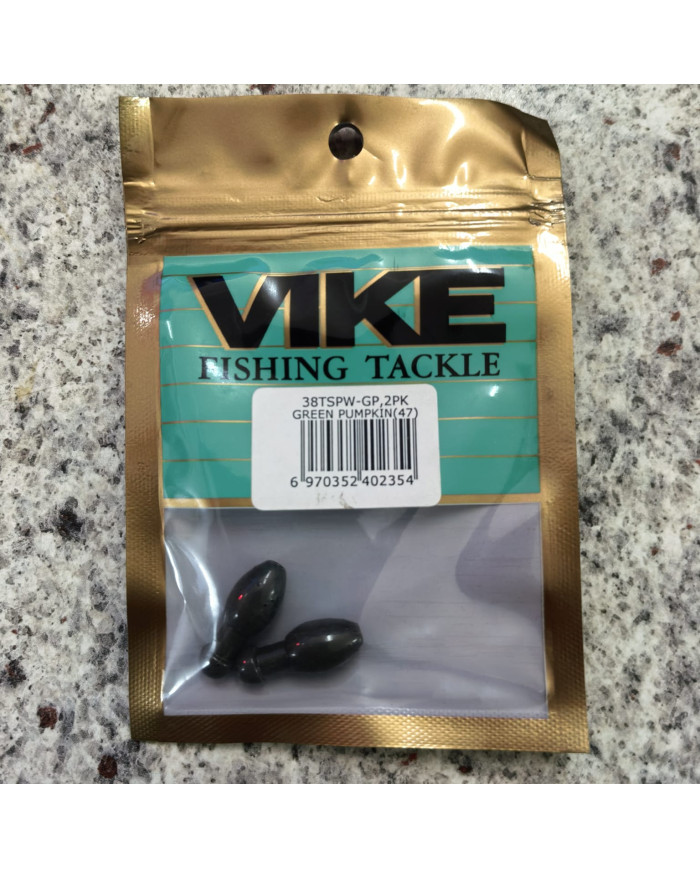 Vike Tungsten Skirted Punch Weights – Premium Bass Fishing Weights