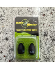 Bass Hunter Tungsten Flipping Weights – Premium Bass Fishing Weights