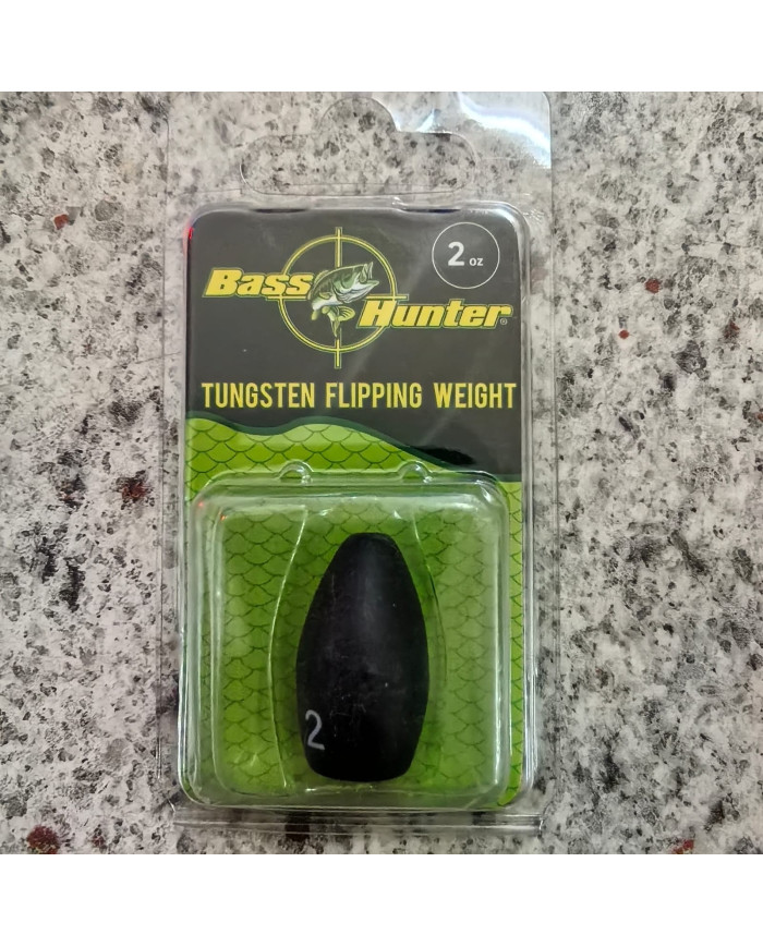 Bass Hunter Tungsten Flipping Weights – Premium Bass Fishing Weights
