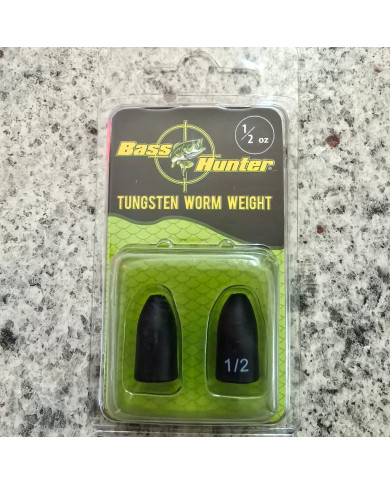 Bass Hunter Tungsten Worm Weights – Premium Bass Fishing Weights Bass Hunter Tungsten Worm Weights – Premium Bass Fishing Weights