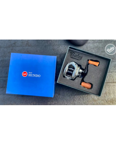 Bates Hundo 100 Baitcaster - High-Performance Fishing Reel for Precision Casting"