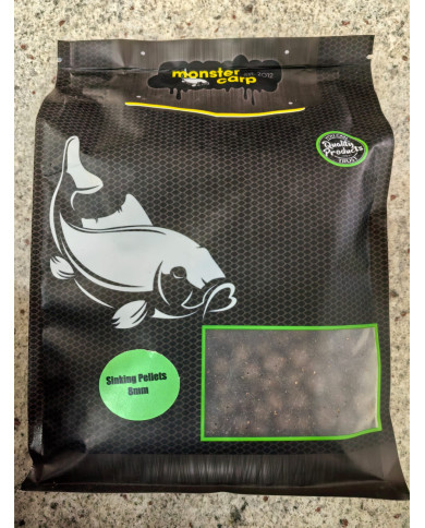 Monster Carp Oil-Coated Sinking Pellets | High-Attract Carp Bait Monster Carp Oil-Coated Sinking Pellets | High-Attract Carp Bait