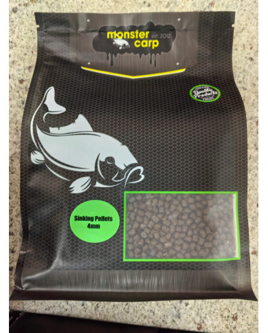 Monster Carp Oil-Coated Sinking Pellets | High-Attract Carp Bait Monster Carp Oil-Coated Sinking Pellets | High-Attract Carp Bait