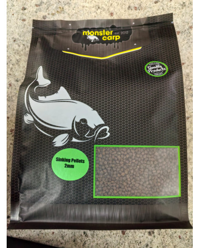 Monster Carp Oil-Coated Sinking Pellets | High-Attract Carp Bait Monster Carp Oil-Coated Sinking Pellets | High-Attract Carp Bait