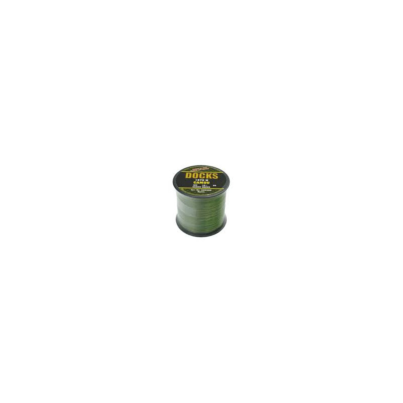 Docks Green Camou Nylon Line – Durable, Stealthy Fishing Line for All Conditions