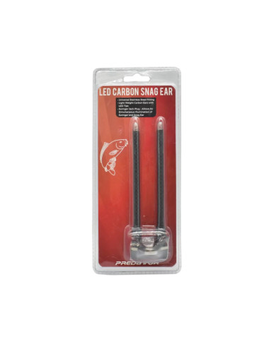 Predator LED Carbon Snag Ears – Rod Protection & Visibility Predator LED Carbon Snag Ears – Rod Protection & Visibility