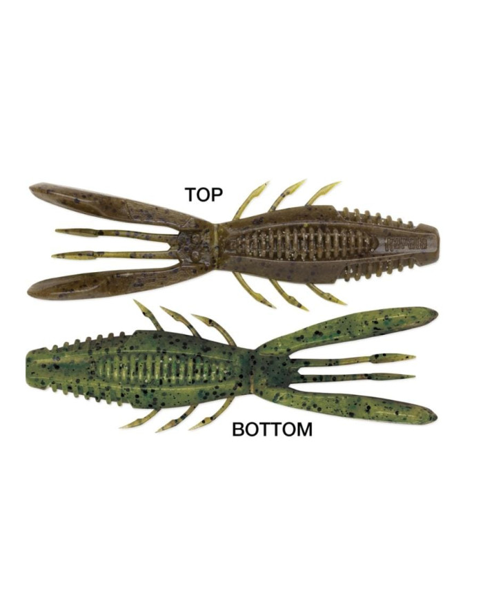 Crushcity Customs Bronco Bug Green Pumkin Magic 4" | 6pc (Rapala)