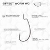 BKK Offset Worm WG Hook | Wide-Gap Design for Perfect Hooksets