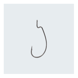 BKK Offset Worm WG Hook | Wide-Gap Design for Perfect Hooksets