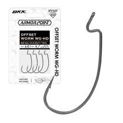 BKK Armor Point Offset WG-HD Hook | Heavy-Duty Strength & Sharp Hooksets