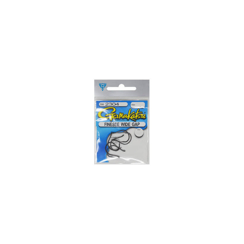 Gamakatsu Finesse Wide Gap Hook – Precision & Strength for Finesse Fishing