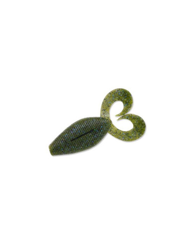 Geecrach Spiron Twin 3.8 – Twin-Tail Soft Bait for Freshwater & Saltwater Fishing